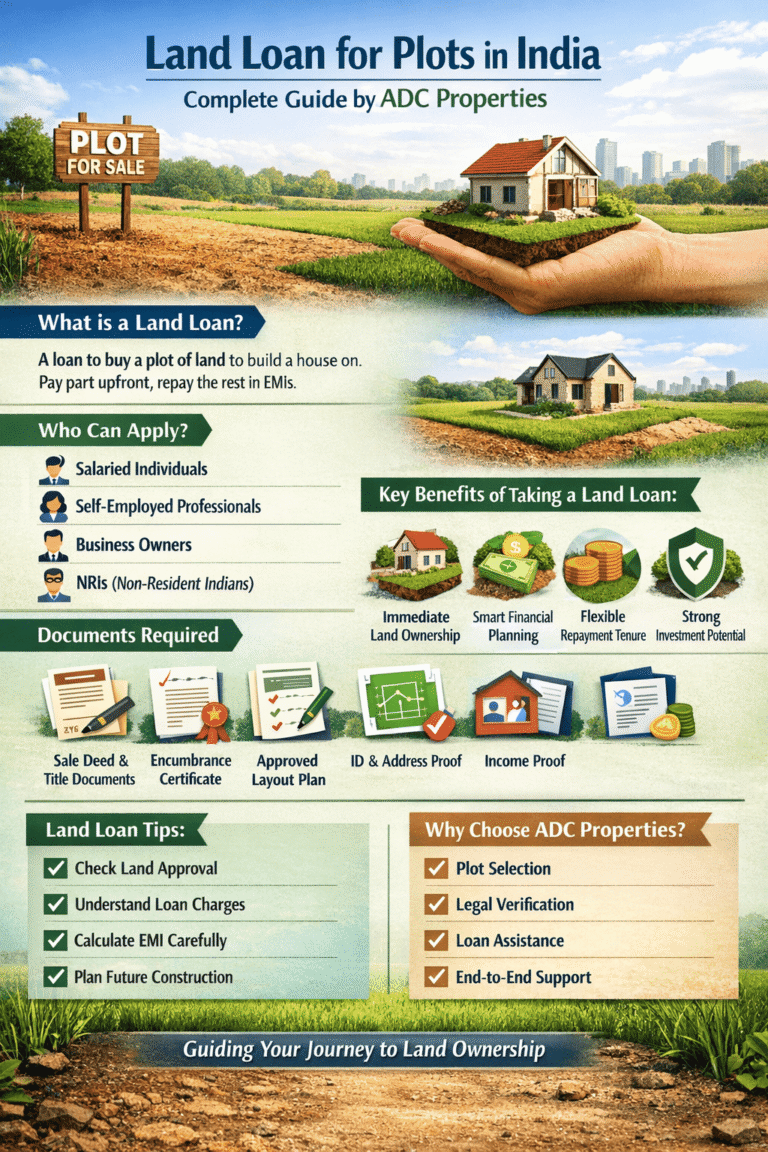 Land plots loans full details and guide details