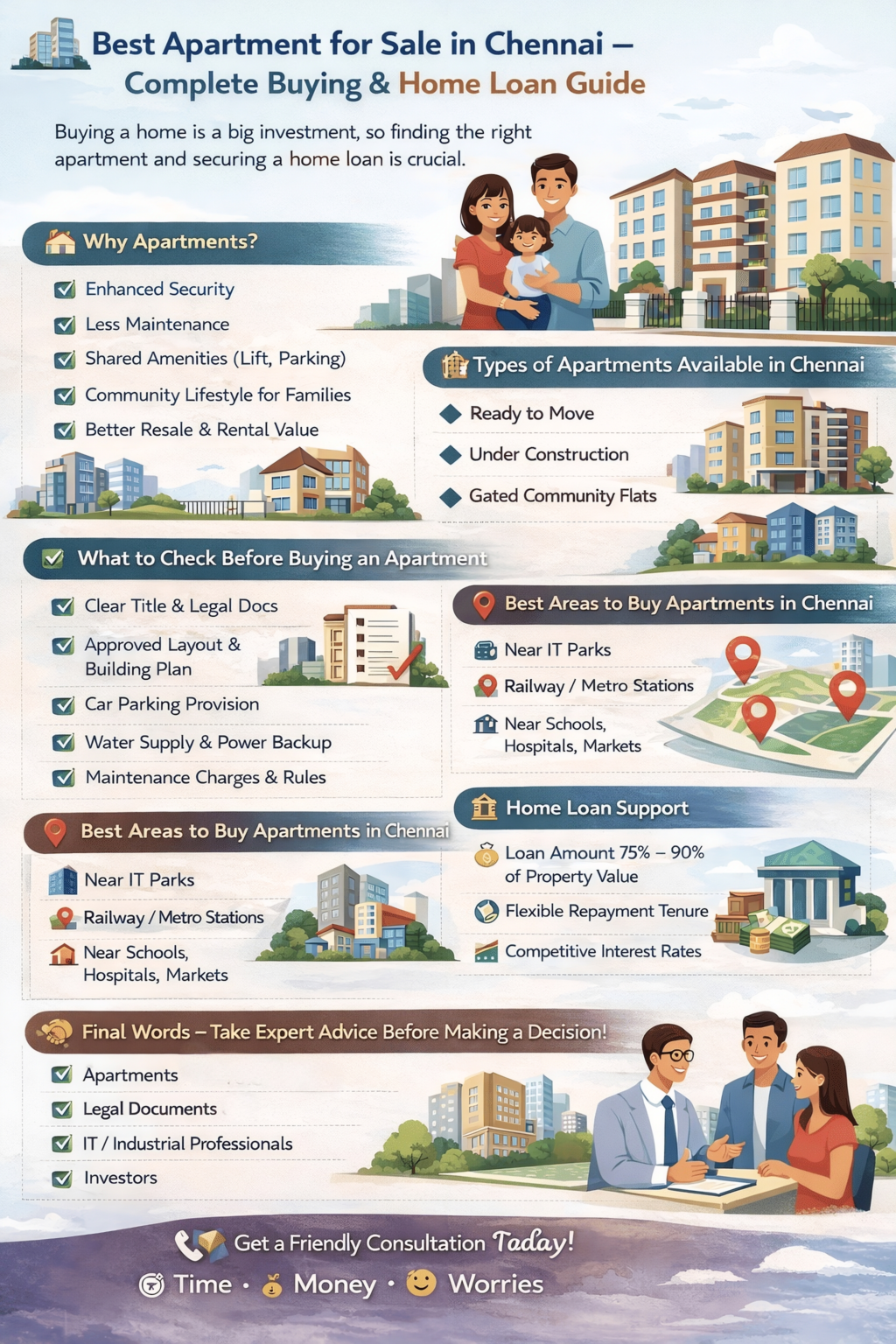 Apartment for sale in Chennai